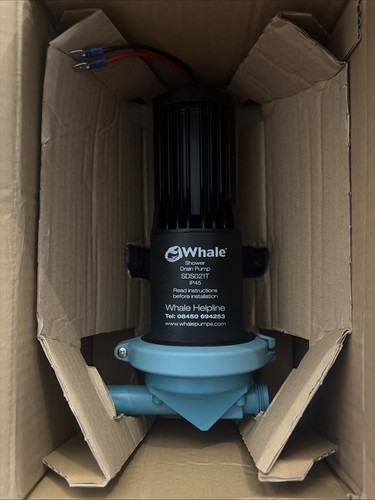Whale 24v shower drain pump - shower,