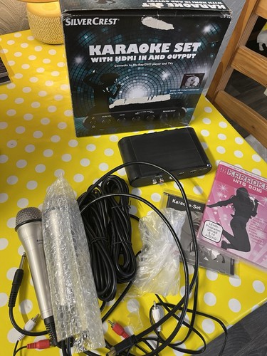 Silvercrest karaoke set - silvercrest,