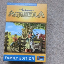 Agricola Family Edition by Uwe Rosenberg , opened but unused.