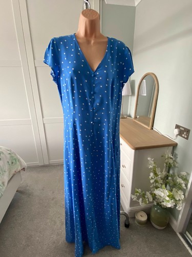 Lts dress blue polka dot - 14,