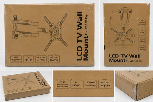 Full motion wall mount - full,