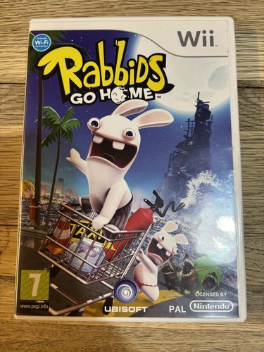 Rabbids home nintendo - rabbids, wii