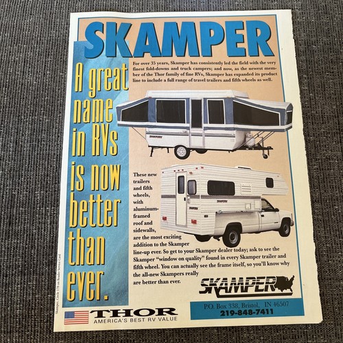 Skamper 1996 camper tent - skamper,