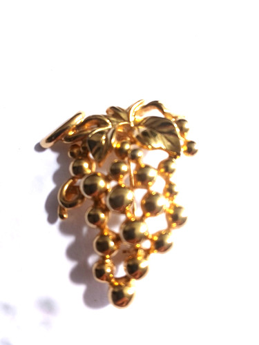 Vintage gold plated - plated, grapes