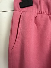 Zara Jogger Sweatpants Women's Medium Pink Drawstring Pocket Athletic