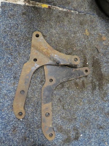 Bsa a10 gearbox brackets - bsa,