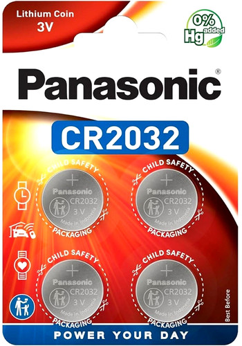 Cr2032 panasonic lithium - panasonic, 3v