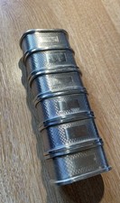 SIX ENGLISH SOLID STERLING