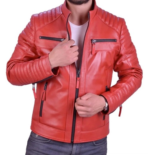 Mens red sheepskin - mens,