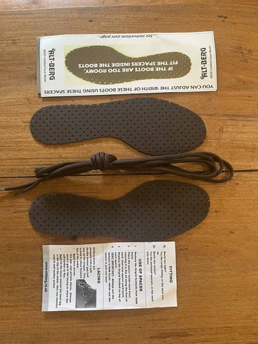 Insole spacers laces set by - &,