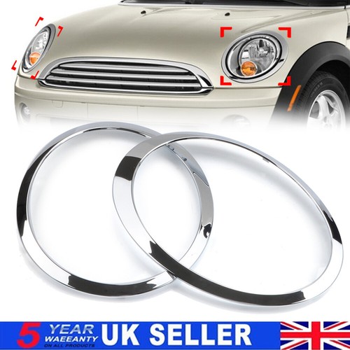 Chrome headlight trim ring - chrome,