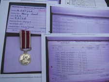 WW 1 MERITORIOUS SERVICE MEDAL