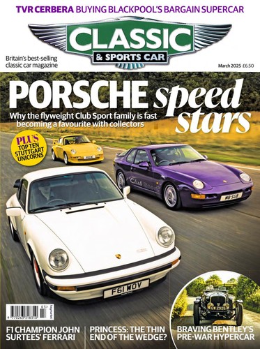 Classic sports car - classic, magazine
