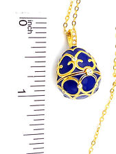 Faberge Blue Necklace Faberge