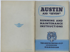 1937 AUSTIN A30 "SEVEN"