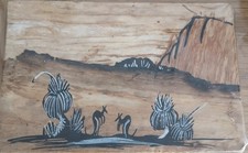 Authentic West Australian Aboriginal Artists Painted on Board. (READ INFO). 