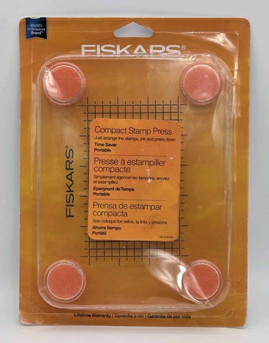 Fiskars compact stamp press - stamp,