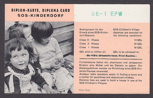 Oe1epw austria qsl ham radio - austria,