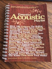 ESSENTIAL ACOUSTIC PLAYLIST  - GUITAR CHORDS + LYRICS - FREEPOST - A/C