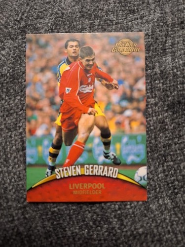 Steven gerrard liverpool topps - steven,
