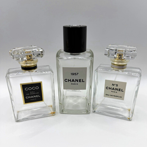 Chanel empty perfume - chanel, 3x