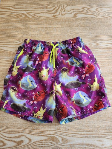 Boys exotic fish swim shorts - exotic,