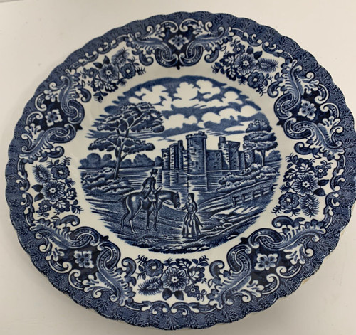 Olde country castles plate - castles,