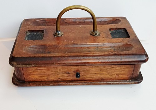 Antique oak wooden - wooden, desk