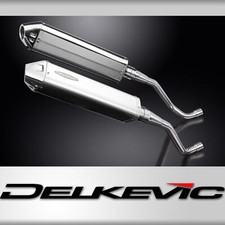 Yamaha XT660X XT660R 2004-2016 420mm Tri-Oval Stainless Exhaust Silencer Can Kit