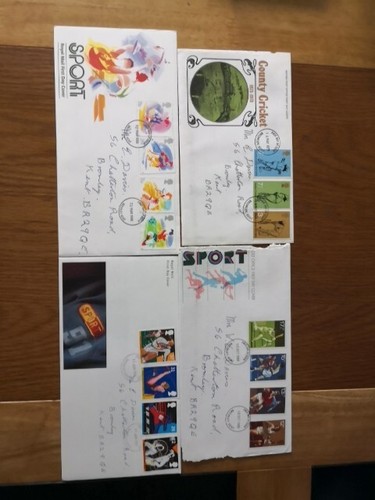Vintage sporting postage - vintage,