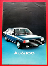 1976 AUDI 100 Sales Brochure UK Market - 100 LS/GLS Colours Excellent Condition!