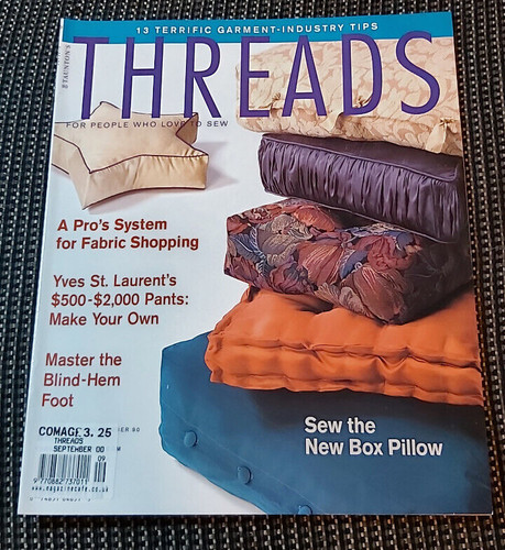 Threads sewing magazine - threads,