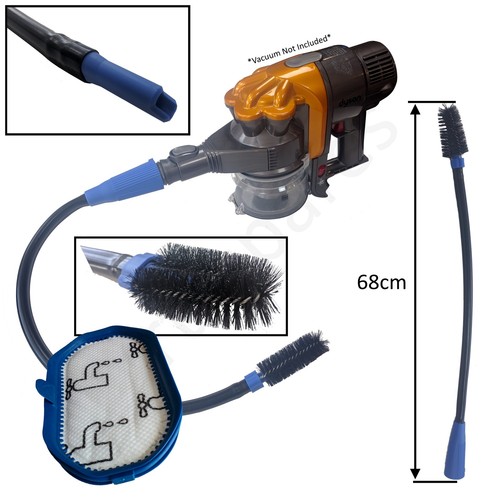 Long flexible crevice dusting - crevice,