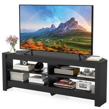 Corner TV Stand with Power