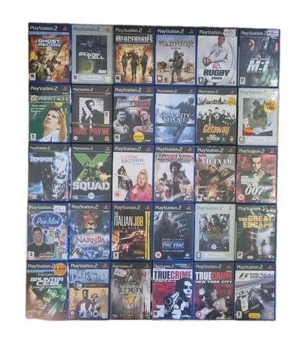 Ps2 playstation games bundle - playstation,