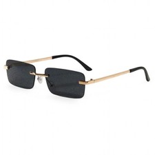 Gold Metal & Black UV400