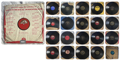 Job lot vinyl records from - , the