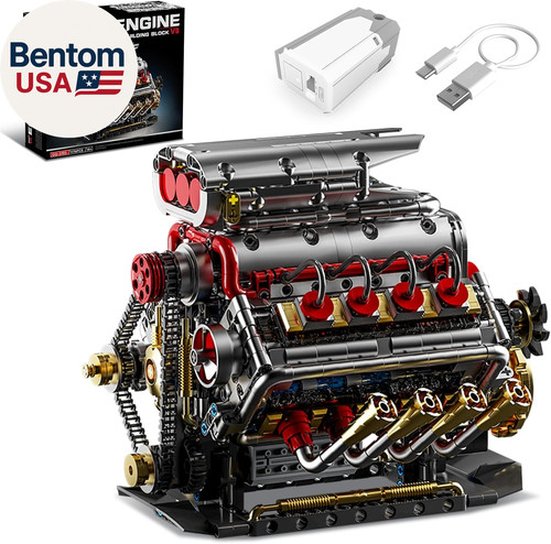 Engine model kit that runs - v8,
