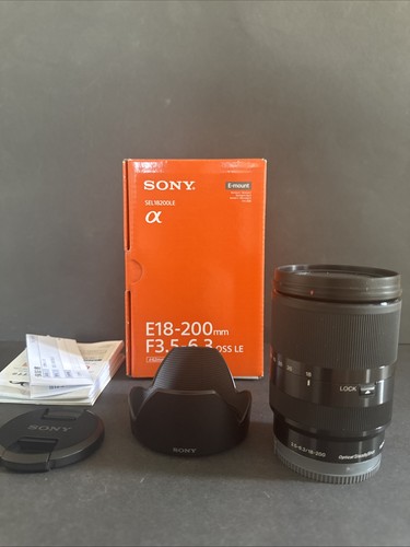 Sony 200mm 5 - 3.5-6.3, oss