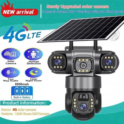 12mp lte solar - 4g, camera