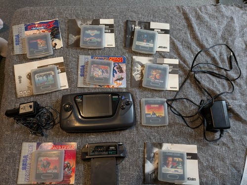 Sega game gear handheld - sega,