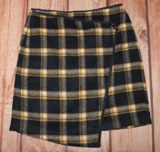 Next Ladies Skirt Navy Yellow