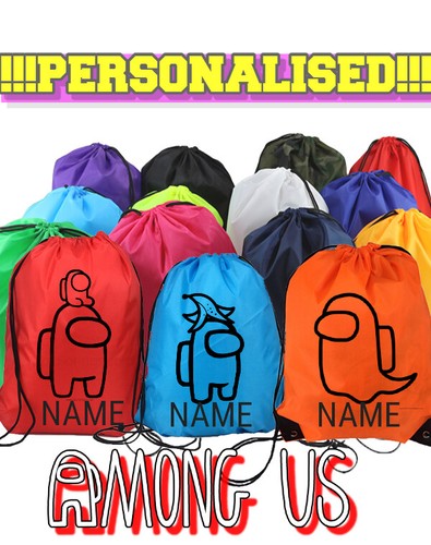 Among custom name - us, bag