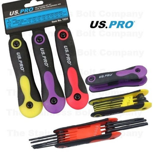 Pro 3pc folding star torx - pro,