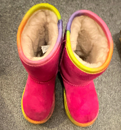 Ugg kids plum suede boots - ugg,