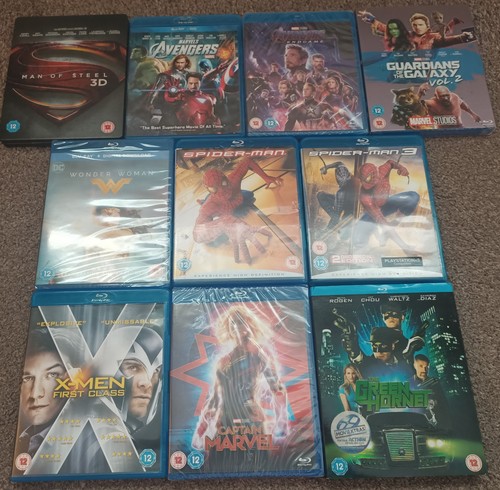 Blu ray bundle superhero - bundle,
