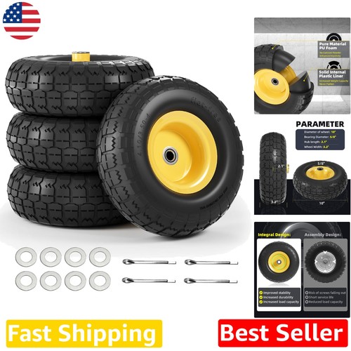 Heavy duty flat free tire - free,