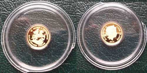 Cook islands 2010 gold 5 - cook,