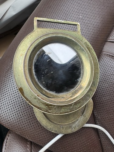 Antique art deco way mirror - way,