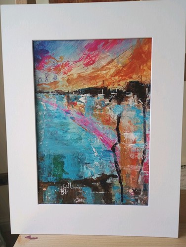 Original mixed media painting